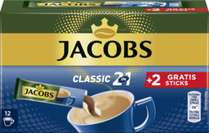Jacobs Classic 2in1 Sticks, 168 g