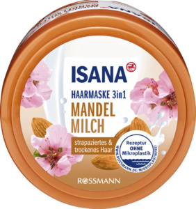 ISANA 3in1 Haarmaske Mandelmilch, 250 ml