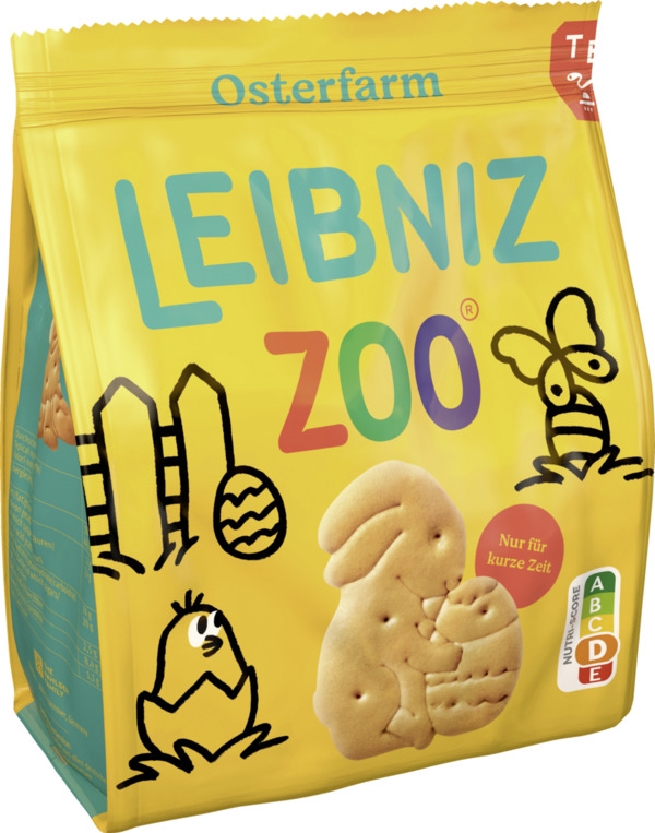 Bild 1 von Bahlsen Leipniz Zoo Osterfarm Kekse, 125 g