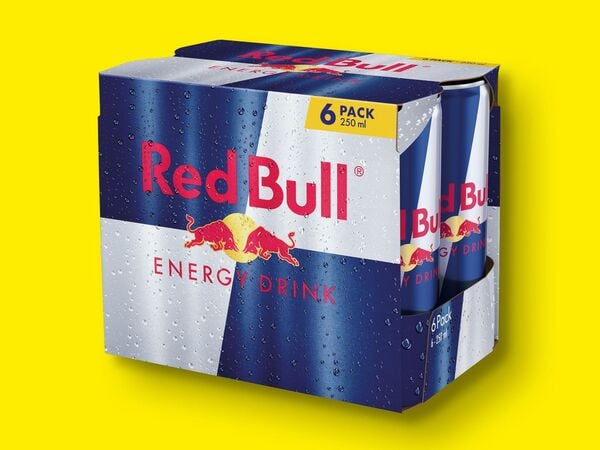 Bild 1 von Red Bull Energy Drink, 
         6x 0,25 l zzgl. 1.50 Pfand