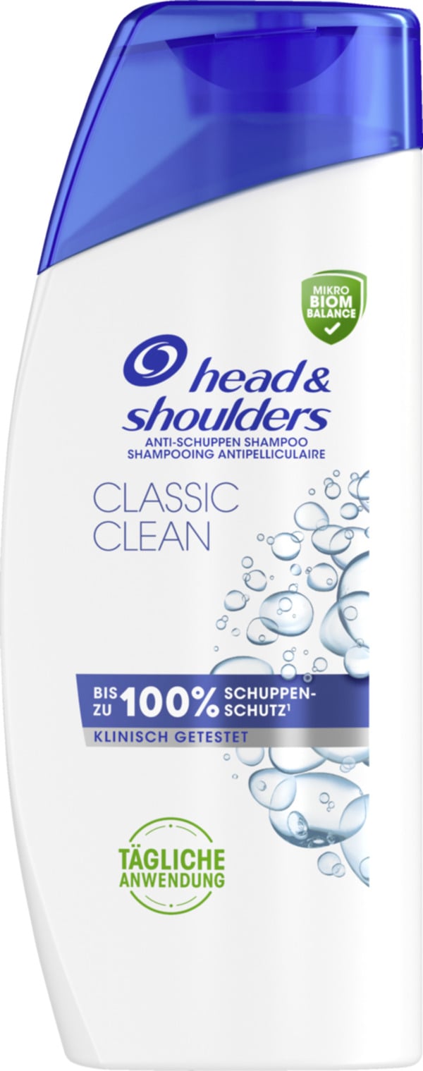 Bild 1 von head & shoulders Anti-Schuppen Shampoo Classic Clean, 95 ml