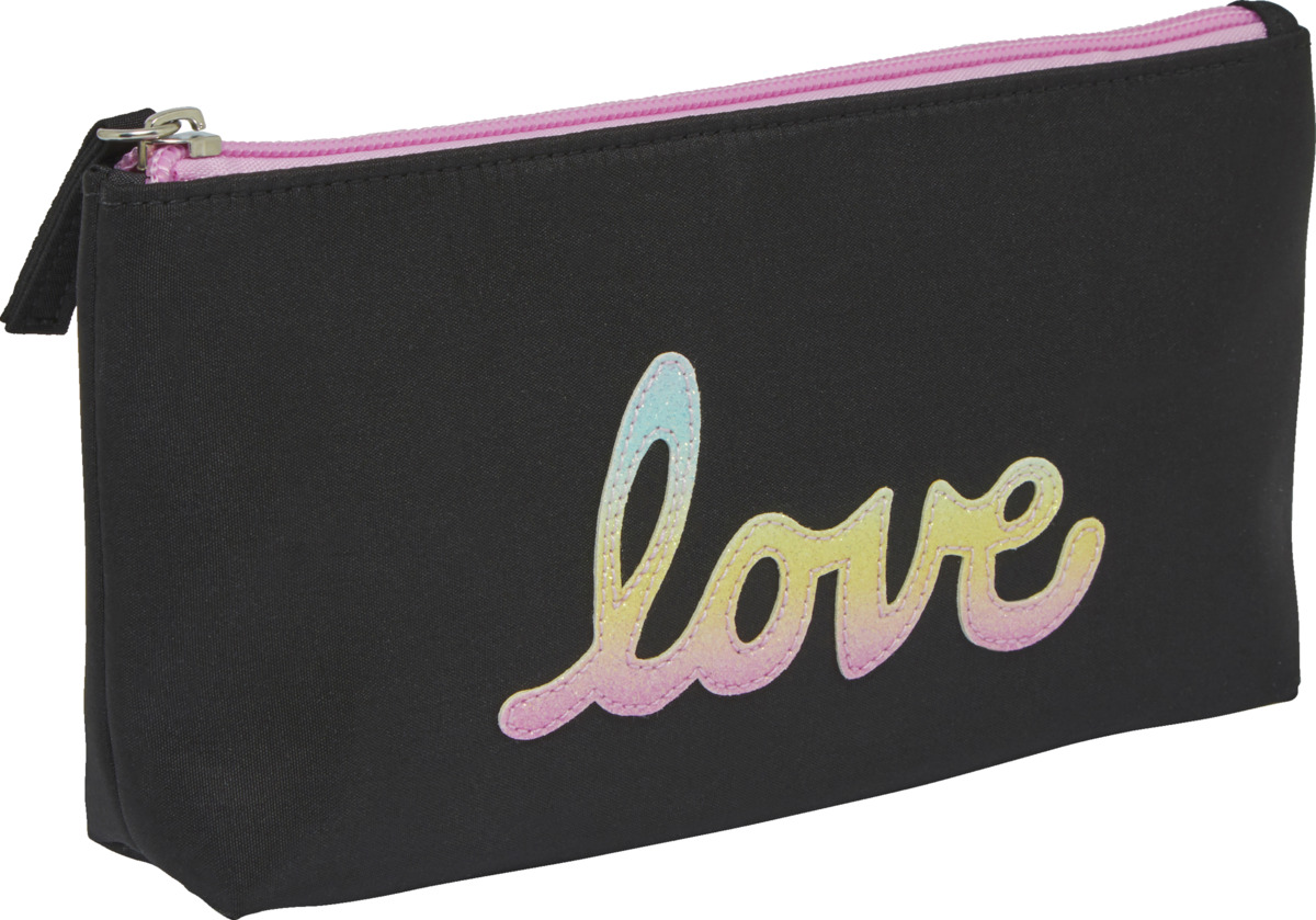 Bild 1 von Travel Collection Make up Tasche schwarz LOVE