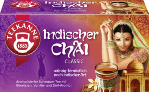Teekanne Schwarzer Tee Indischer Chai Classic, 40 g