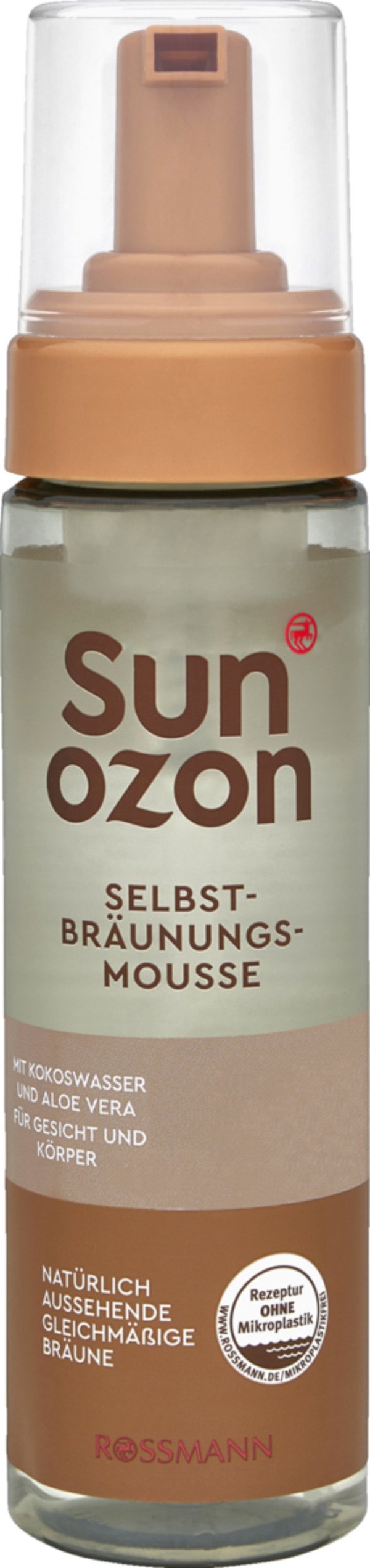 Bild 1 von sunozon Selbstbräunungs-Mousse, 200 ml