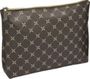 Bild 1 von Travel Collection Damenkulturtasche braun/ecru mit Druck