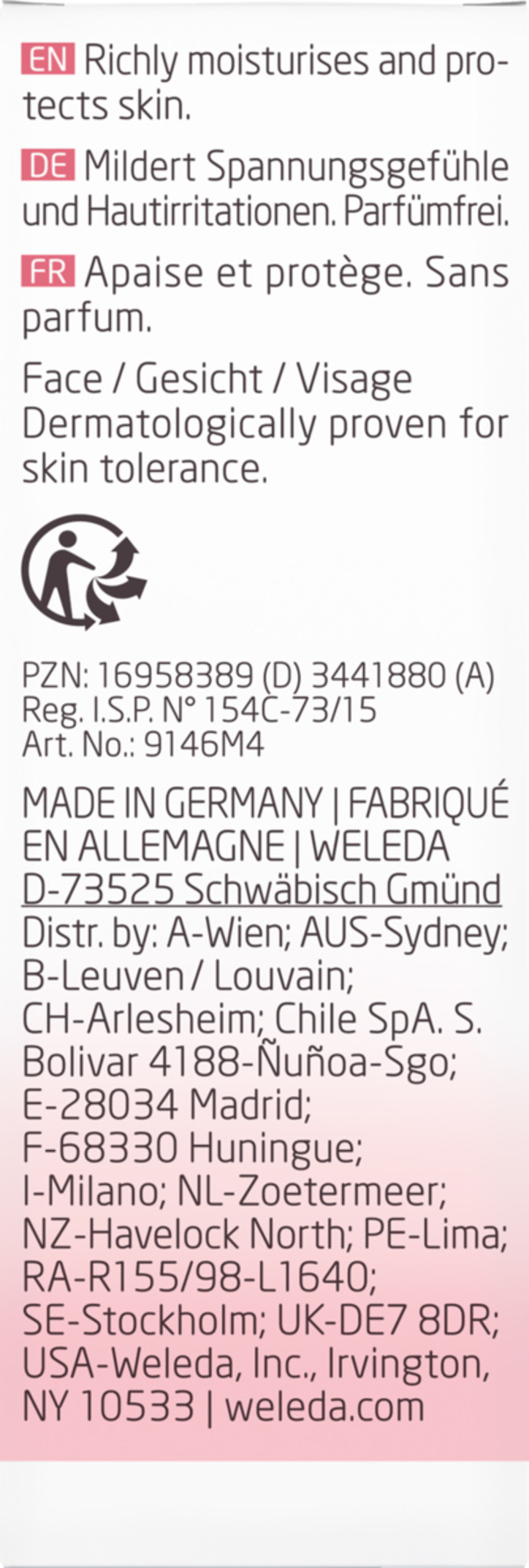 Bild 2 von Weleda Mandel Wohltuende Gesichtscreme Reisegröße, 7 ml