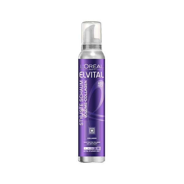 Bild 1 von L’Oréal Paris Elvital Styliste Schaum Volume-Collagen, 150 ml