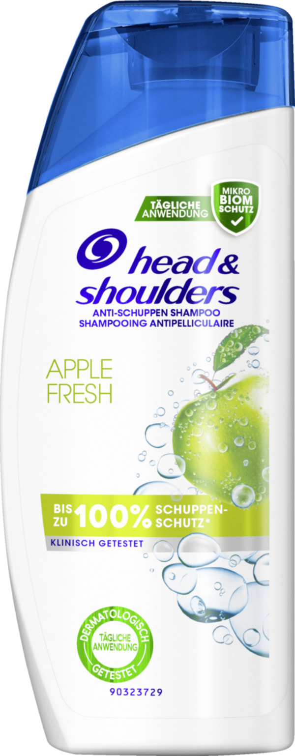 Bild 1 von head & shoulders Anti Schuppen Shampoo Apple Fresh, 90 ml