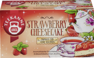 Teekanne Strawberry Cheesecake Früchtetee, 40,5 g