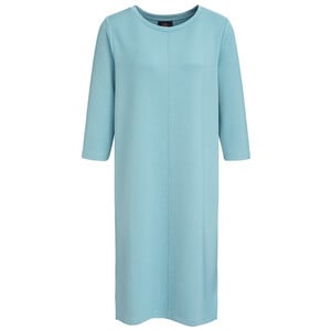 Damen Sweatkleid mit 3/4-Arm HELLBLAU