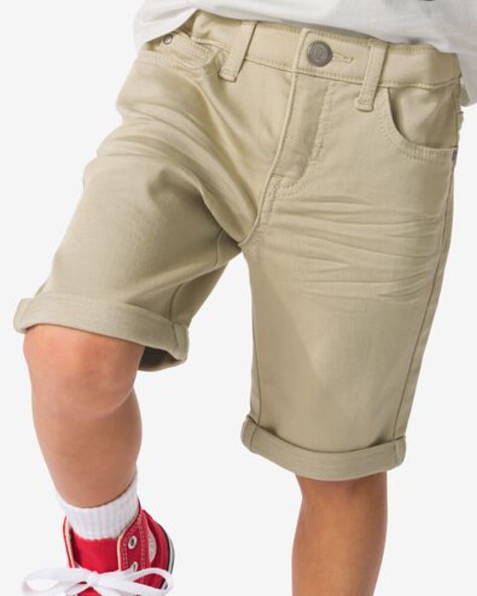 Bild 4 von Kinder-Shorts, Jogdenim hellgrün