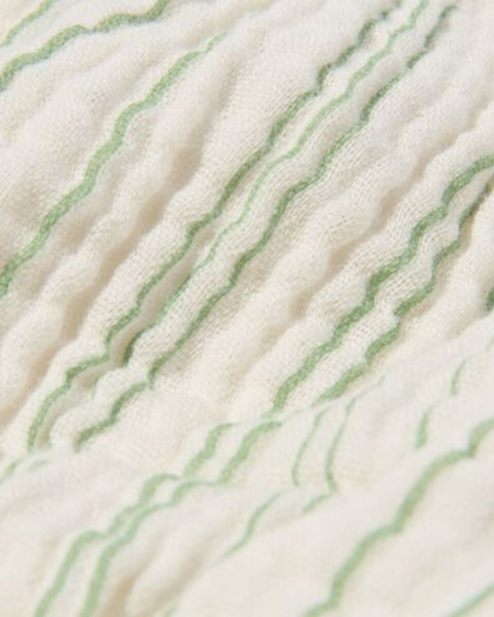 Bild 4 von Newborn-Pumphose, Musselin, Streifen grün