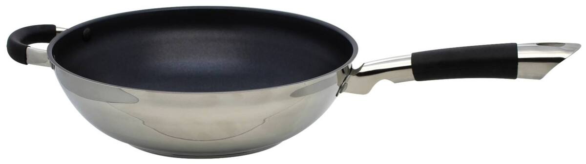 Bild 1 von ELO Edelstahl-Wokpfanne Ø 28 cm »Silicano«