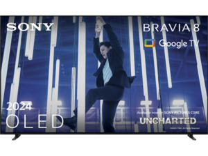 SONY BRAVIA 8 K 55 XR 80 OLED TV (Flat, Zoll / 139 cm, UHD 4K, SMART TV, Google TV), Schwarz