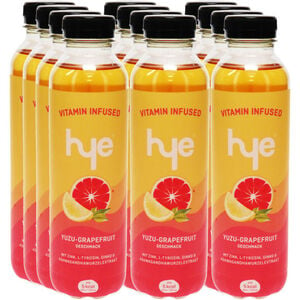 HYE Vitaminwasser Yuzu Grapefruit, 12er Pack