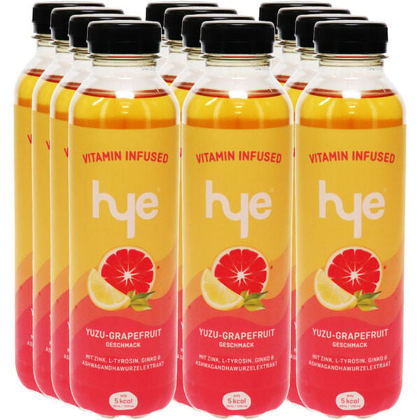 Bild 1 von HYE Vitaminwasser Yuzu Grapefruit, 12er Pack