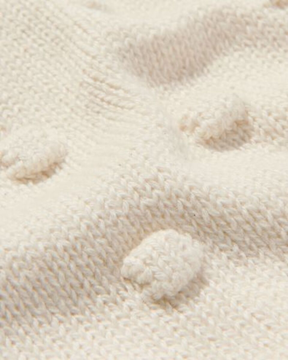 Bild 2 von Baby-Strickjacke mit Noppen ecru