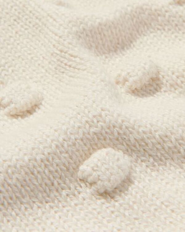 Bild 2 von Baby-Strickjacke mit Noppen ecru