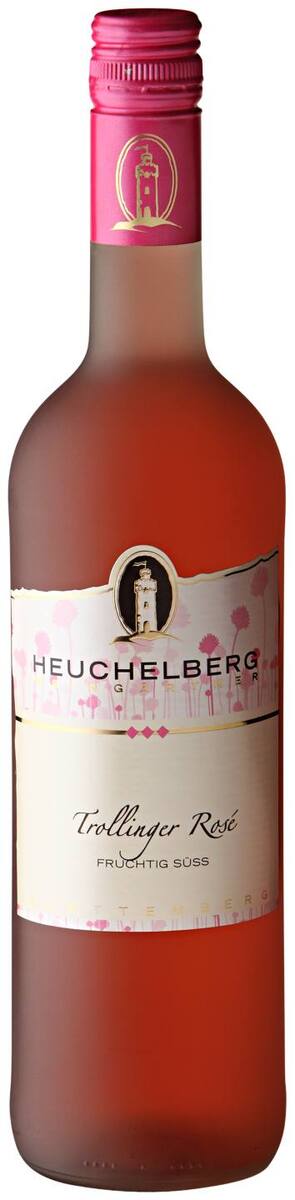 Bild 1 von HEUCHELBERG WEINGÄRTNER Trollinger Rosé oder Riesling m. Muskateller, 0,75-l-Fl.