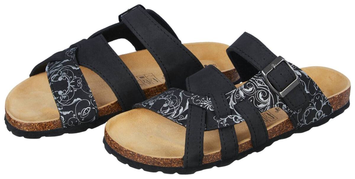 Bild 3 von CAMPRELLA Damen-Pantoletten Tieffußbett, Paar