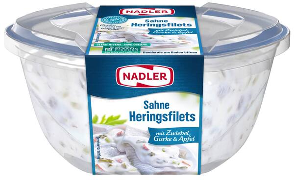 Bild 1 von NADLER Heringsfilets, 400-g-Packg.