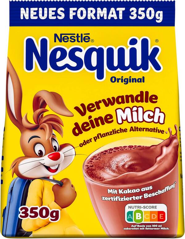 Bild 1 von NESQUIK Kakao-Getr&#228;nkepulver, 350-g-Beutel