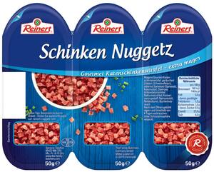 REINERT Schinken-Nuggetz, 3 x 50-g-Packg.