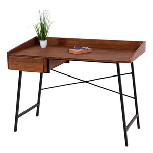 Konsolentisch MCW-J97, Schminktisch Ablagentisch, Schublade 3D-Struktur 98x114x60cm MVG-zertifiziert ~ braun