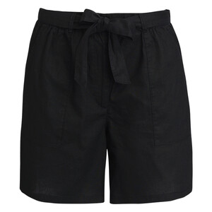 Damen Shorts mit Elastikbund SCHWARZ