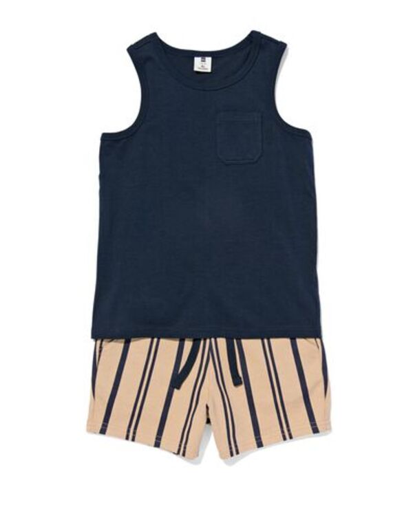 Bild 1 von Kinder-Kleiderset, Top und Shorts braun