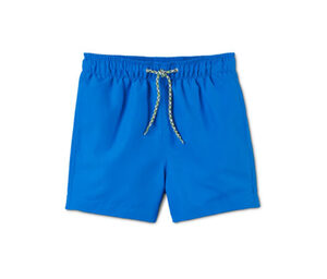 Kinder-Badeshorts, neonblau