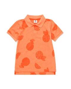 Kinder-Poloshirt, Orangen orange