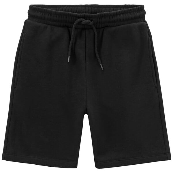 Bild 1 von Jungen Joggingshorts unifarben SCHWARZ