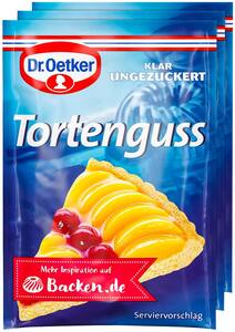 DR. OETKER Tortenguss, 3 Btl. = 36 - 37,5-Packg.