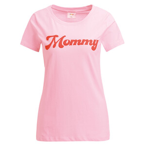 Damen T-Shirt mit Message-Print ROSA