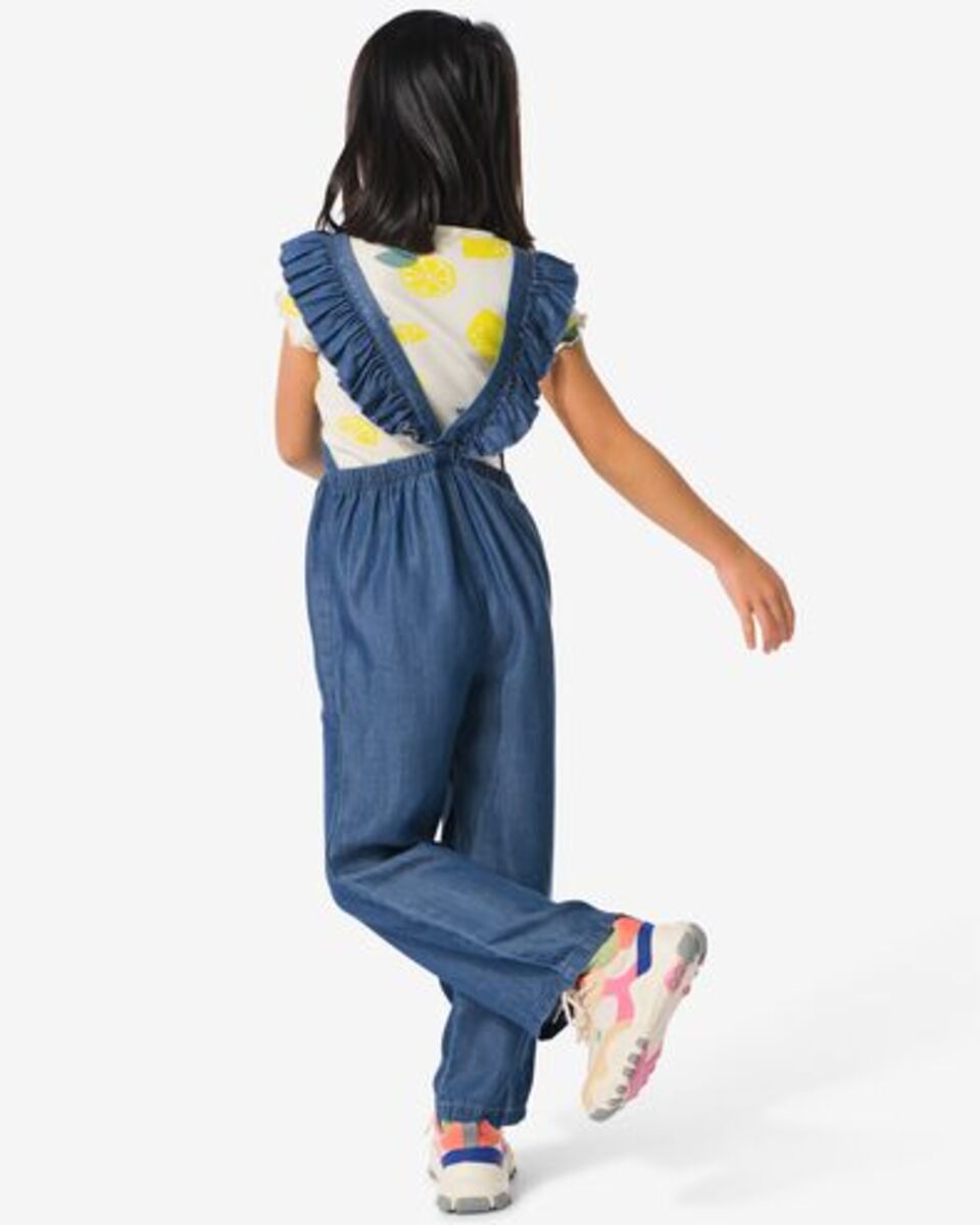 Bild 3 von Kinder-Latzhose, Rüschen blau