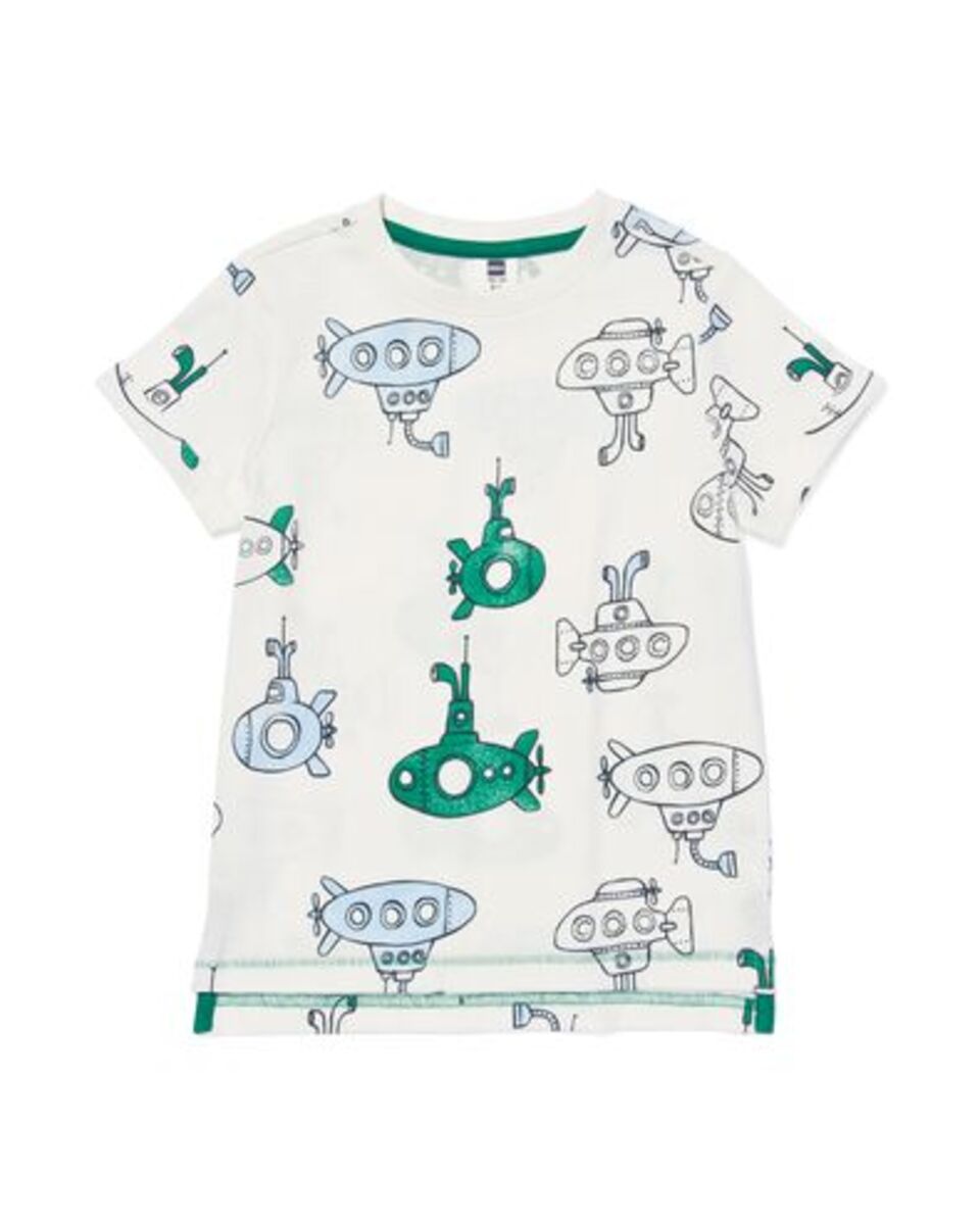 Bild 1 von Kinder-T-Shirt, U-Boote weiß