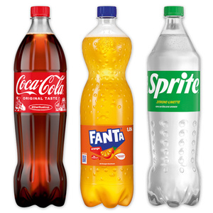 Coca-Cola/ Fanta/ Sprite/ MezzoMix Erfrischungsgetränk