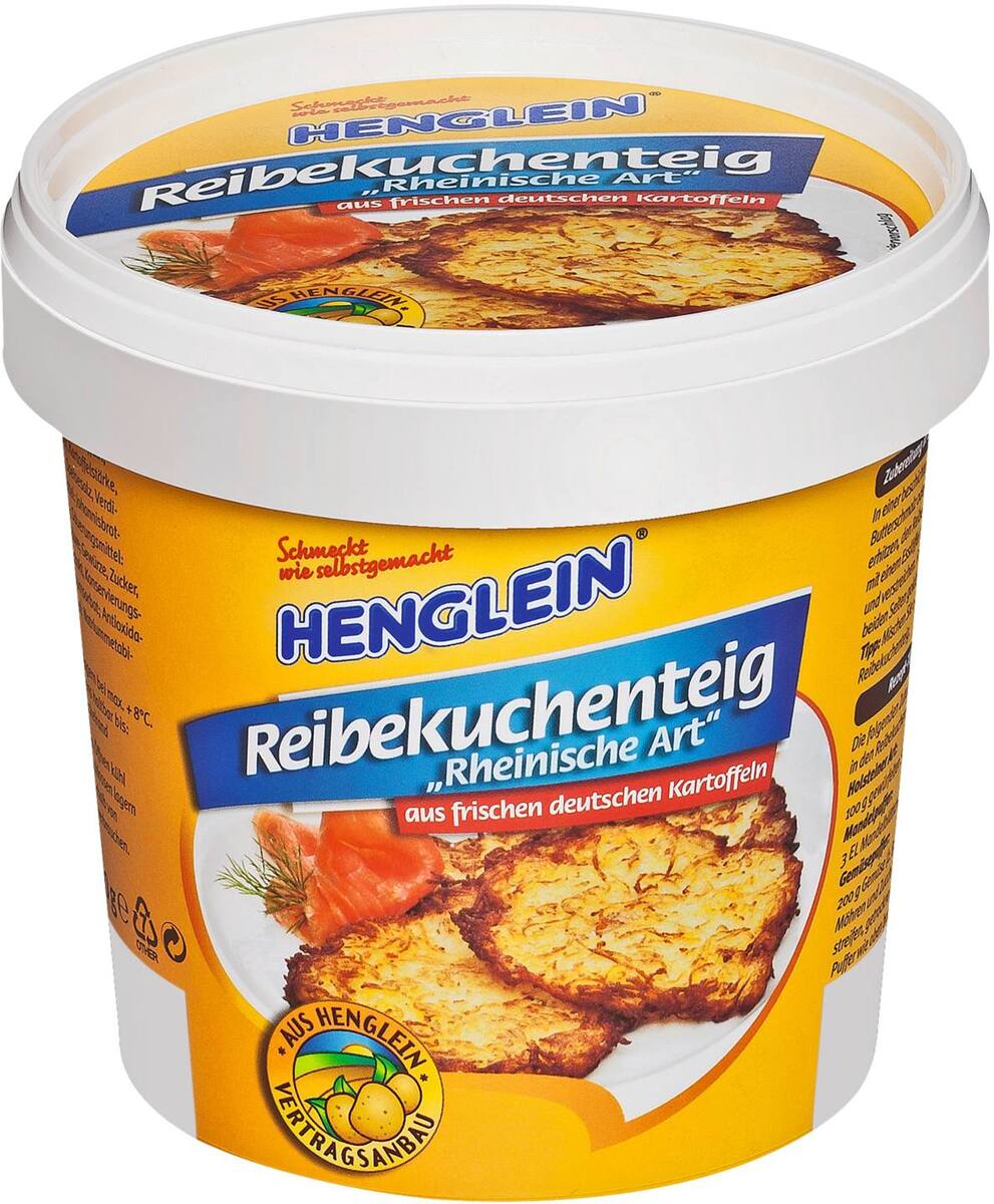 Bild 1 von HENGLEIN Reibekuchenteig, 1-kg-Eimer