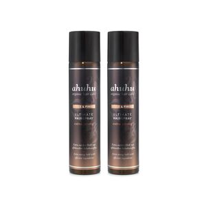 ahuhu organic hair care Ultimate Hairspray- extra stark 2x 300ml