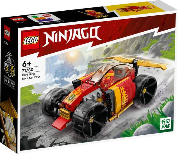 Bild 2 von LEGO NINJAGO »Kais Ninja-Rennwagen EVO« Bau- und Spielset 71780, 94-teilig