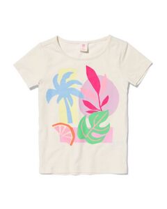 Kinder-T-Shirt eierschalenfarben