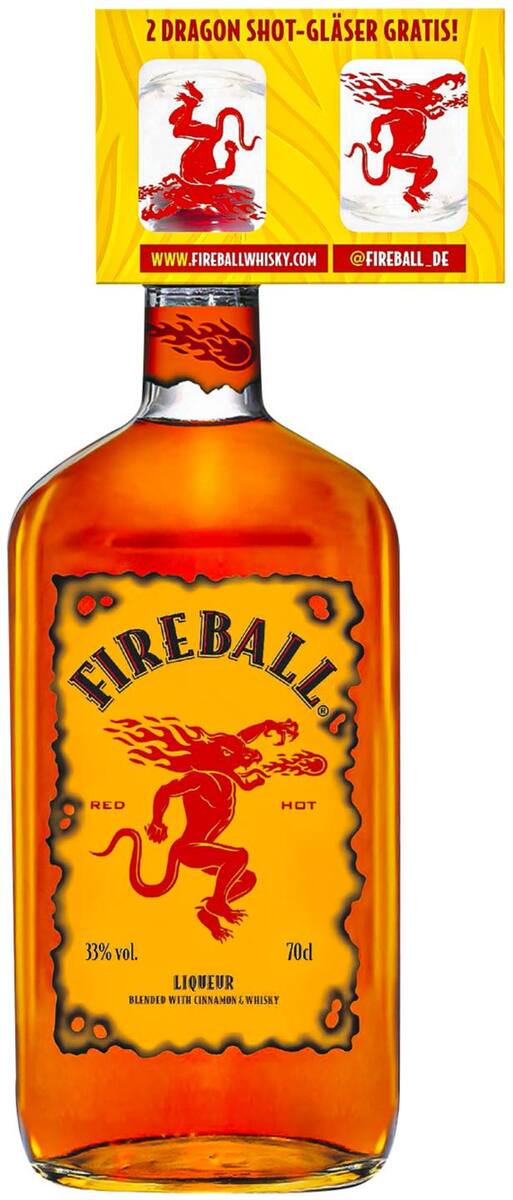 Bild 1 von FIREBALL Liqueur, 0,7-l-Fl.