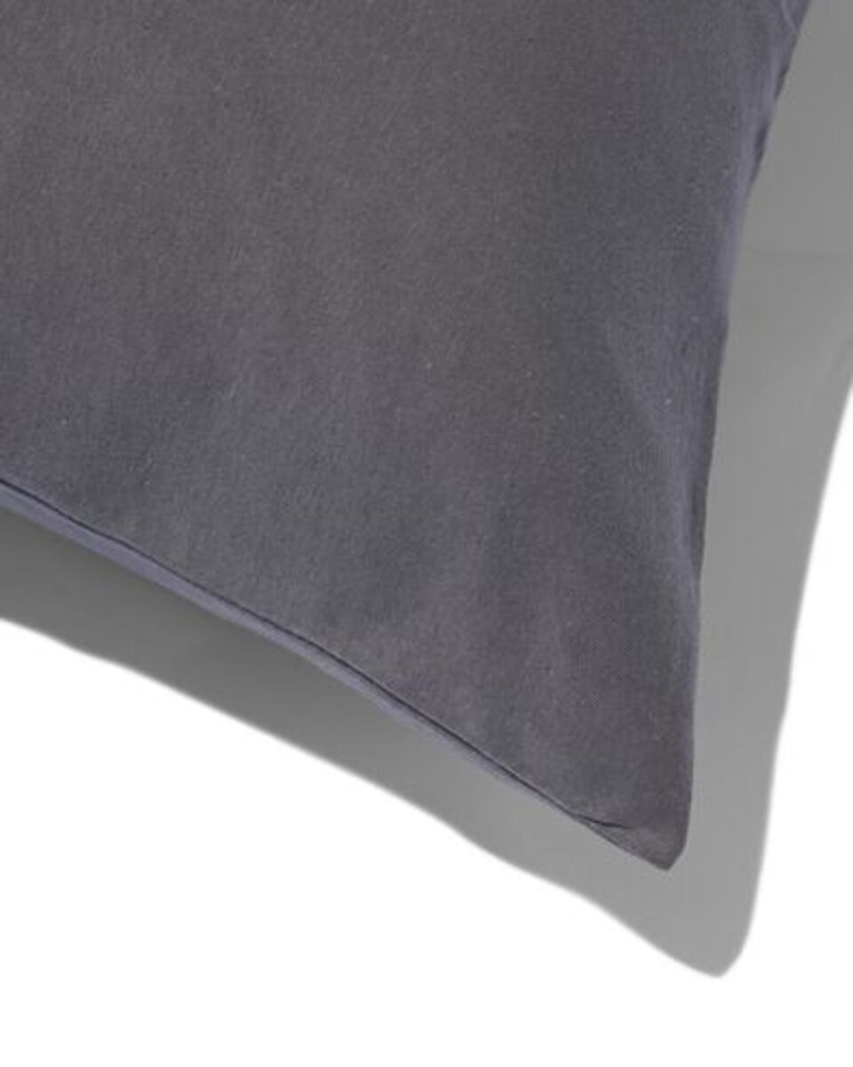 Bild 2 von 2er-Pack Kissenbezüge, Jersey, 60 x 70 cm, dunkelgrau