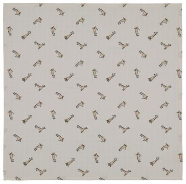 Bild 3 von 3er-Pack Mullwindeln, 60 x 60 cm, Struktur, Giraffe