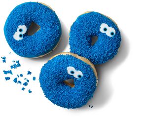 Donut &#187;Blaues Monster&#171;, St&#252;ck