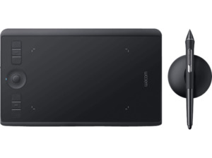 WACOM Intuos Pro S Grafiktablett, Schwarz, Schwarz