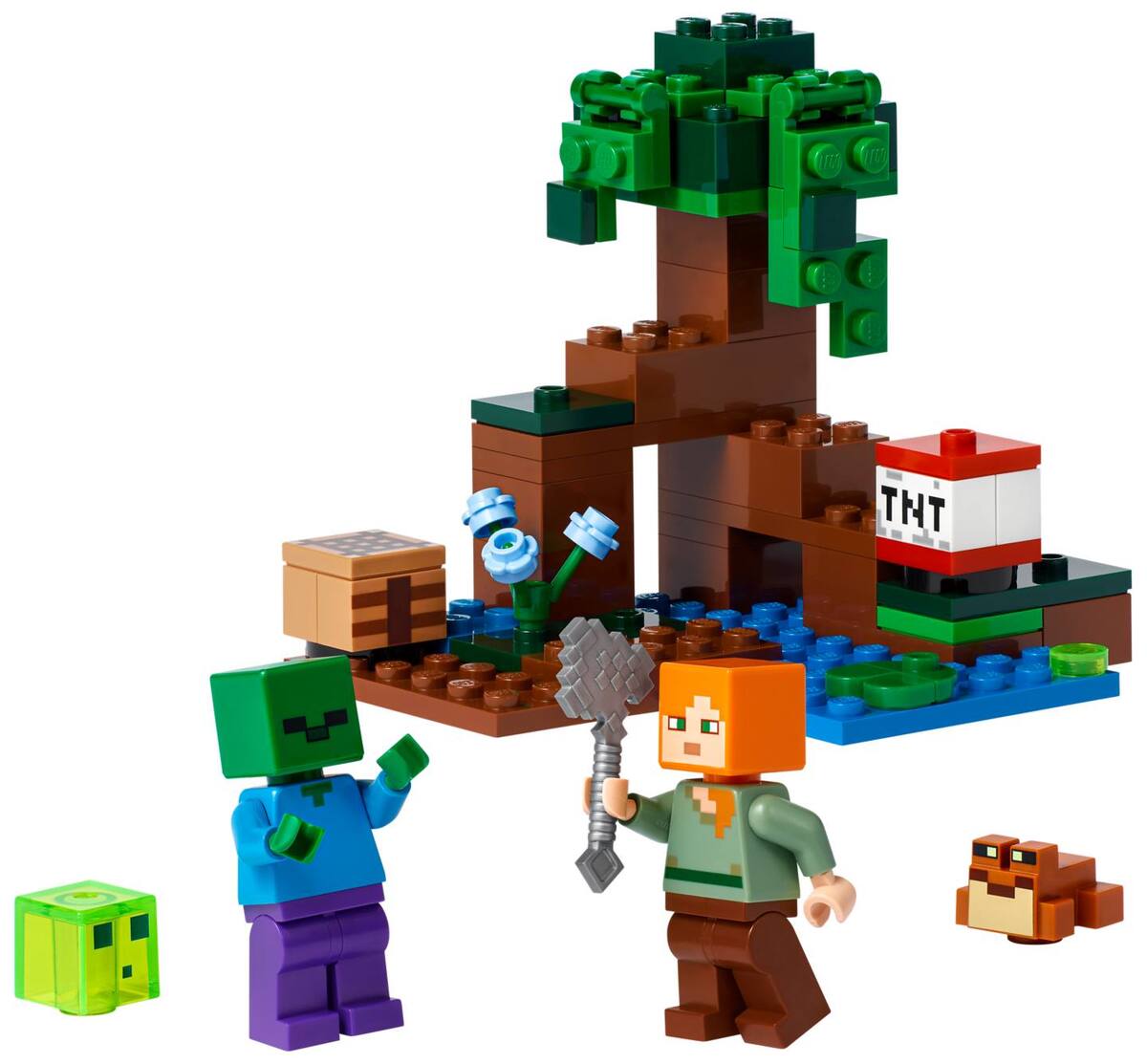 Bild 1 von LEGO MINECRAFT »Das Sumpfabenteuer« Spielset 21240, lego