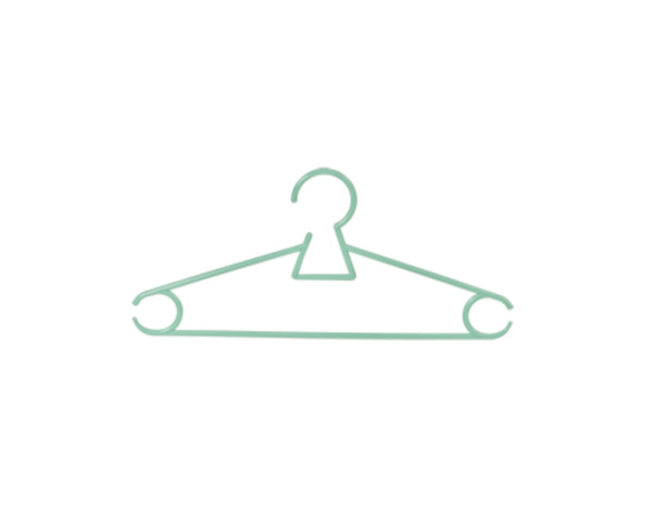 Bild 2 von 5er Set Kinderkleiderbügel