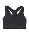 Bild 2 von Sport-Bustier, nahtlos, Medium Support schwarz